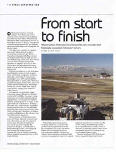 Professional Motorsport Circuit